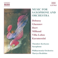Music for Saxophone and Orchestra - CD