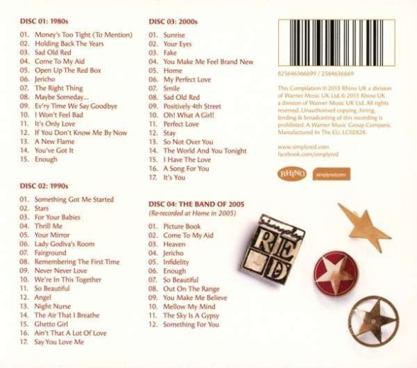 Simply Red: Songbook 1985-2010 - CD Foto #2
