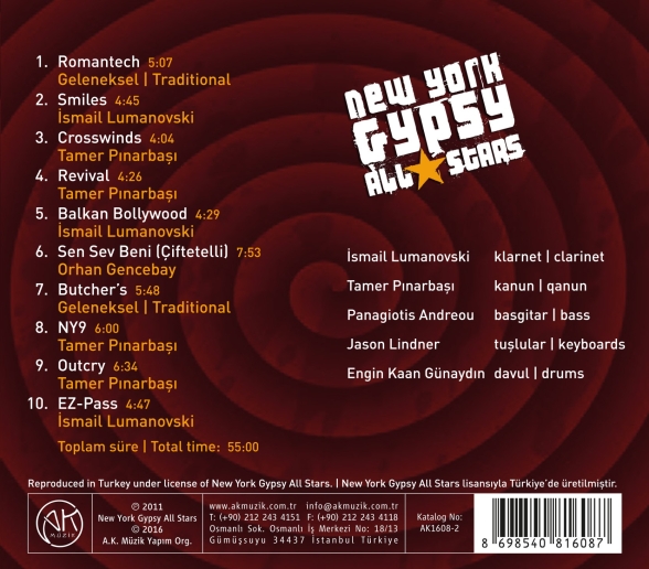 New York Gypsy All Stars: Romantech - CD Foto #2