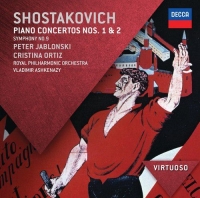 Peter Jablonski, Cristina Ortiz, Royal Philharmonic Orchestra, Vladimir Ashkenazy: Shostakovich: Piano Concertos Nos.1 & 2; Symphony No.9 - CD