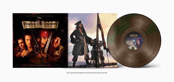 Klaus Badelt: Pirates Of The Caribbean: The Curse Of The Black Pearl (Black Ice Vinyl) - Plak Foto #2