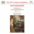 Dittersdorf: Sinfonias On Ovid's Metamorphoses,  Nos. 4 - 6 - CD Foto #1