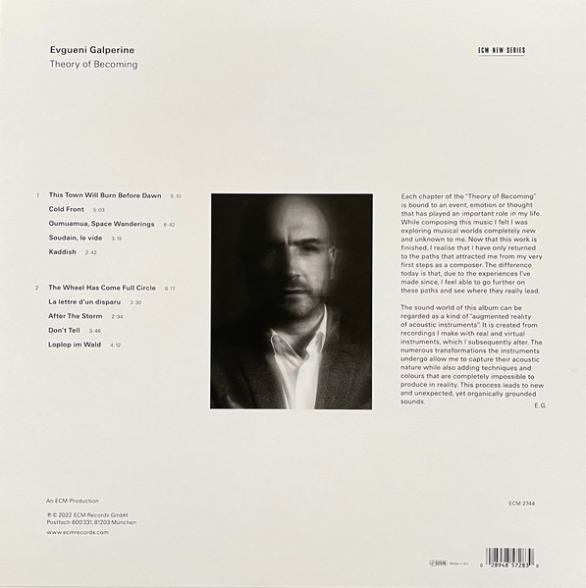 Evgueni Galperine: The Theory of Becoming - Plak Foto #2
