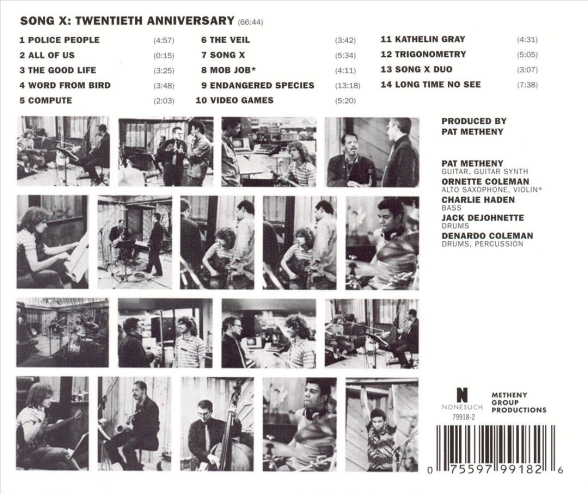 Pat Metheny, Ornette Coleman: Song X (Expanded) - CD Foto #2