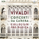 Collegium Pro Musica, Stefano Bagliano, Pierluigi Fabretti, Federico Guglielmo, Andrea Bressan: Vivaldi: Complete Chamber Concertos - CD Foto #1