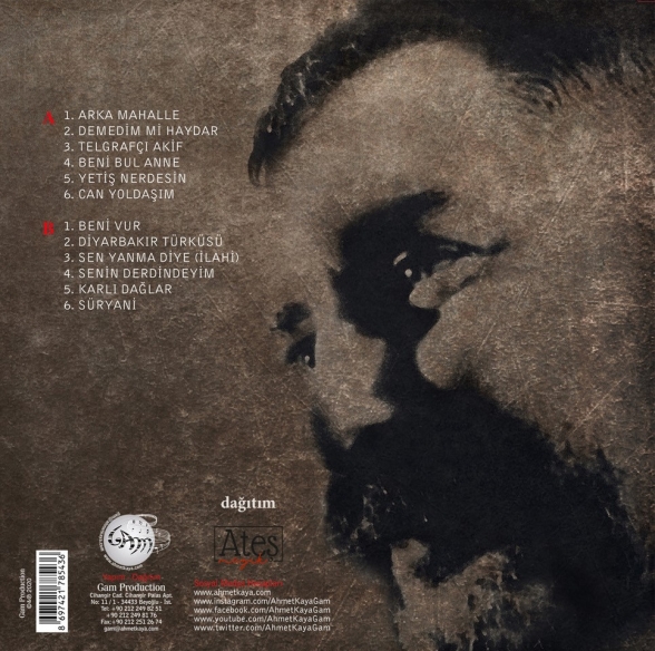 Ahmet Kaya: Beni Bul - Plak Foto #2