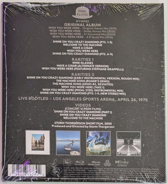 Pink Floyd: Wish You Were Here (50TH ANNIVERSARY) - BluRay Foto #2