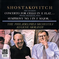 Mstislav Rostropovich: Shostakovich: Concerto For Cello / Symphony No. 1 - CD