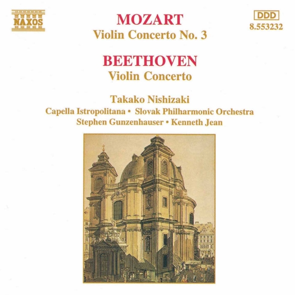 Mozart: Violin Concerto No. 3 / Beethoven: Violin Concerto in D Major - CD Foto #1