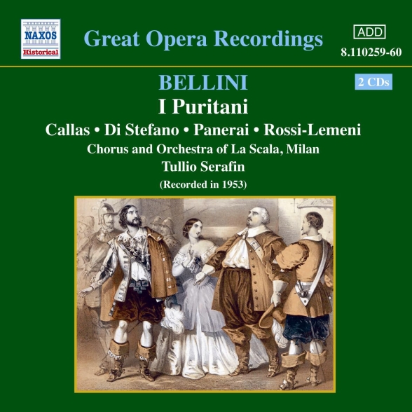 Bellini: Puritani (I) (Callas, Di Stefano) (1953) - CD Foto #1