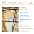 Holst: Vedic Hymns / Four Songs, Op. 35 / Humbert Wolfe Settings (English Song, Vol. 6) - CD Foto #1
