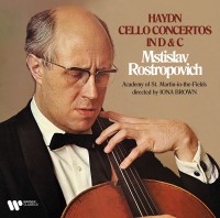 Mstislav Rostropovich: Haydn: Cello Concertos in D & C - Plak