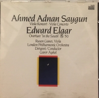 Ruşen Güneş, Gürer Aykal, London Philharmonic Orchestra: Saygun, Elgar: Viola Concerto / Overture “In The South” - CD