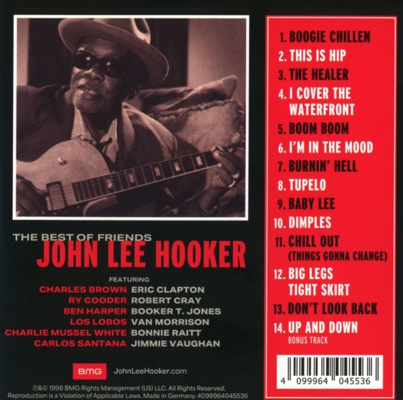 John Lee Hooker: The Best Of Friends - CD Foto #2