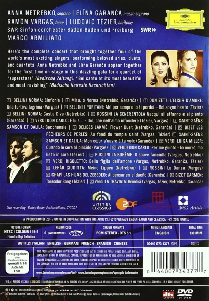 Anna Netrebko: The Opera Gala / Live From Baden - DVD Foto #2
