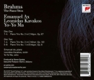 Yo-Yo Ma, Emanuel Ax, Leonidas Kavakos: Brahms: Piano Trios - CD Foto #2