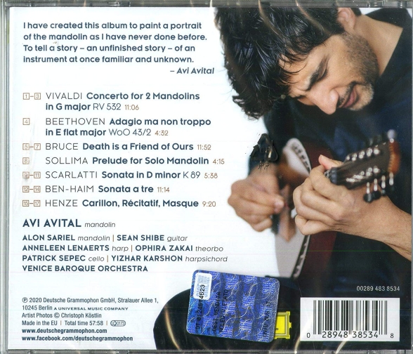Avi Avital: The Art of Mandolin - CD Foto #2