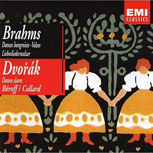 Michel Beroff, Jean-Philippe Collard: Brahms: Danses Hongroises, Liebesliederwalzer - CD Foto #1