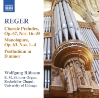 Wolfgang Rubsam: Reger: Organ Works, Vol. 15 - CD