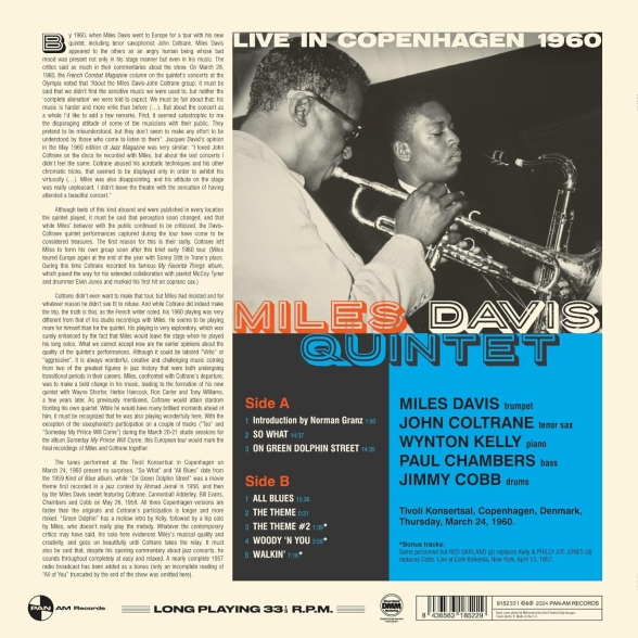 Miles Davis, John Coltrane: Live In Copenhagen 1960 - Plak Foto #2
