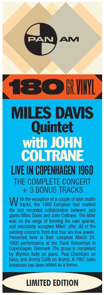 Miles Davis, John Coltrane: Live In Copenhagen 1960 - Plak Foto #4
