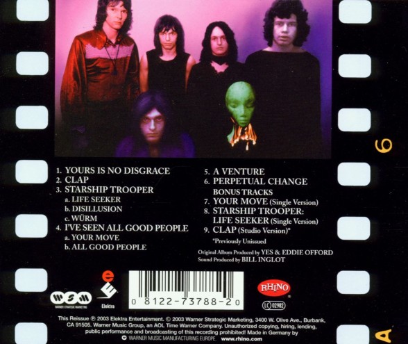 Yes: The Yes Album (Expanded & Remastered) - CD | Opus3a