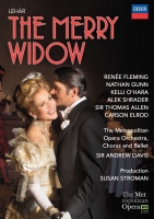 Renée Fleming, Nathan Gunn, Kelli O'hara, Alek Shrader, Sir Thomas Allen, Carson Elrod, The Metropolitan Opera Orchestra, Chorus and Ballet, Sir Andrew Davis: Léhar: The Merry Widow - DVD