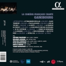 Comédie-Française: La Comedie-Francaise chante Gainsbourg - Plak Foto #2