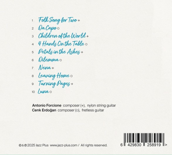 Cenk Erdoğan, Antonio Forcione: Storytellers - CD Foto #2