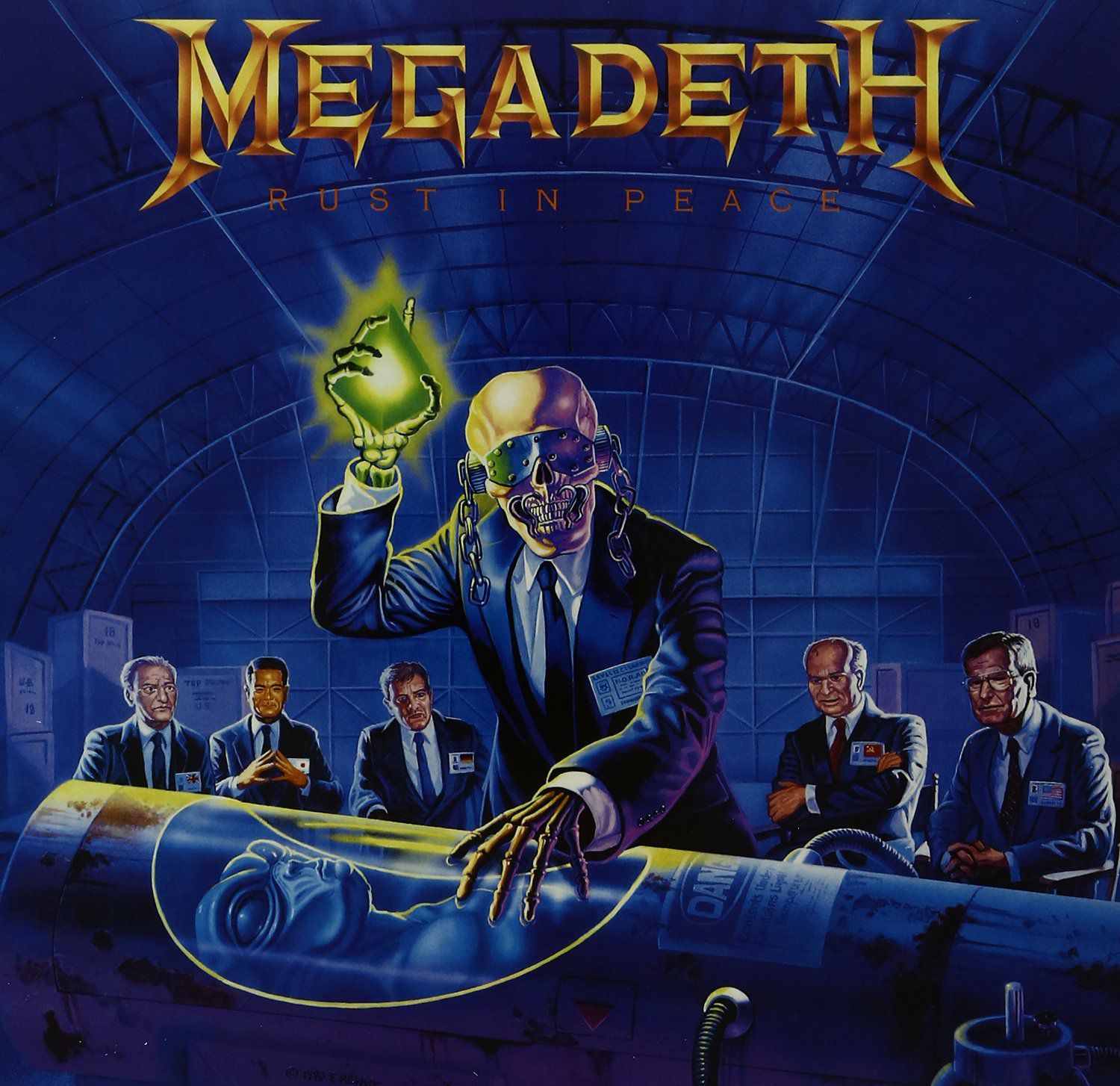 RUST IN PEACE【L】BLACK G.O.A.T Megadeth: Rust in Peace - Plak | Opus3a