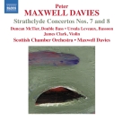 James Clark, Ursula Leveaux, Sir Peter Maxwell Davies, Duncan McTier, Scottish Chamber Orchestra: Davies: Strathclyde Concertos Nos. 7 & 8 - CD Foto #1