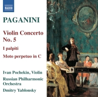 Ivan Pochekin: Paganini: Violin Concerto No. 5 - I palpiti - CD