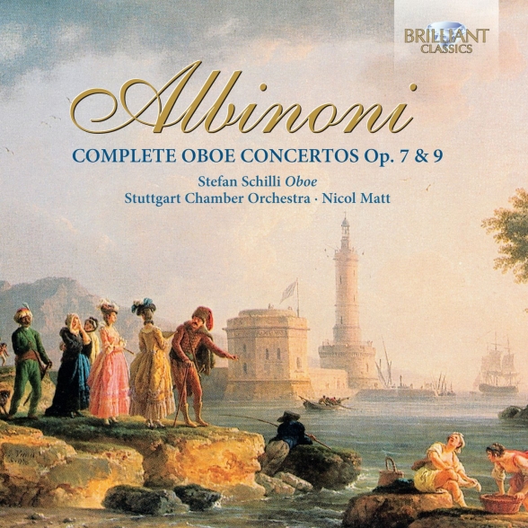 Stefan Schilli, Stuttgart Chamber Orchestra, Nicol Matt: Albinoni: Complete Oboe Concertos - CD Foto #1