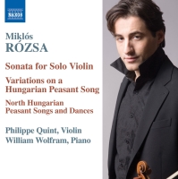 Rozsa: Music for Violin and Piano - CD