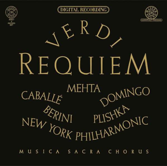 Montserrat Caballé, Plácido Domingo, Zubin Mehta, New York Philharmonic Orchestra: Verdi: Requiem - CD Foto #1