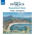 Naoko Akutagawa: Storace: Harpsichord Music - CD Foto #1