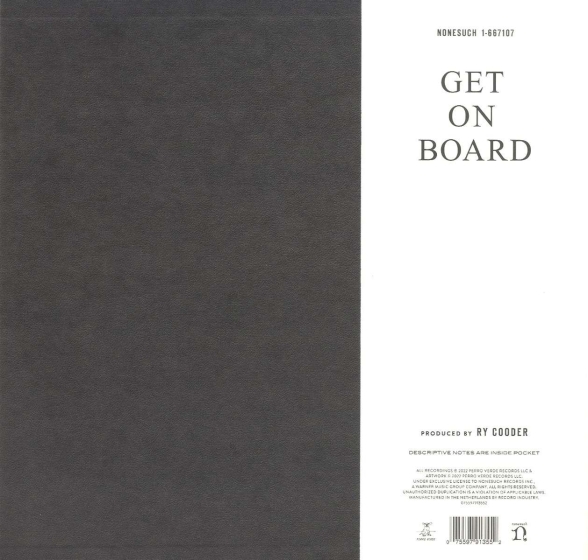 Taj Mahal, Ry Cooder: Get On Board - Plak Foto #2