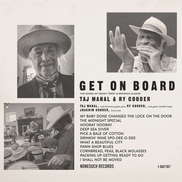 Taj Mahal, Ry Cooder: Get On Board - Plak Foto #1