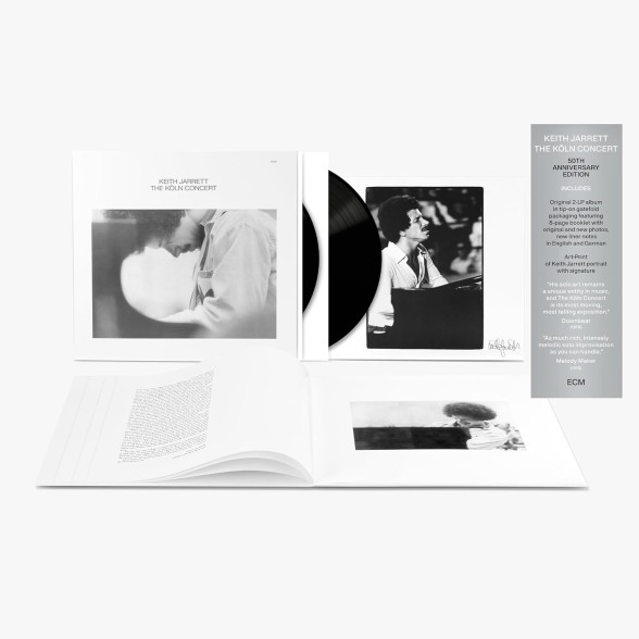Keith Jarrett: The Köln Concert (50th Anniversary - Limited Edition) (+ Art-Print) - Plak Foto #2