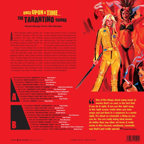 Çeşitli Sanatçılar: Once Upon A Time: The Tarantino Sound (Red Vinyl) - Plak Foto #2