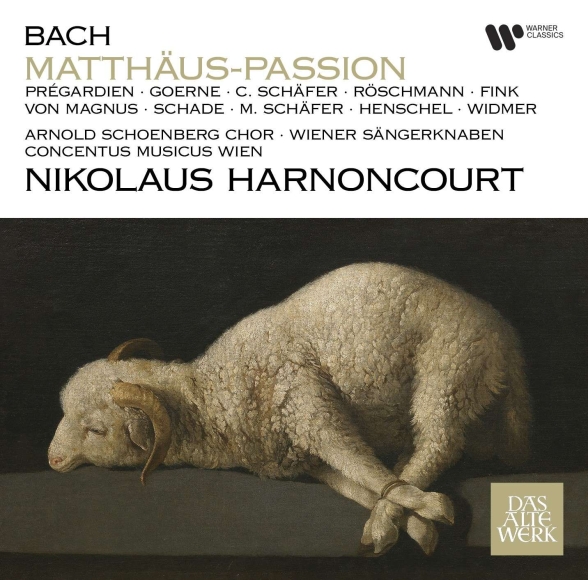 Nikolaus Harnoncourt, Arnold Schoenberg Chor, Wiener Sängerknaben, Concentus Musicus Wien: Bach: Matthäus-Passion BWV 244 - Plak Foto #1