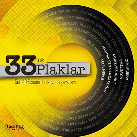 Çeşitli Sanatçılar: 33'lük Plaklar  Son 40 Senenin En Sevilen Şarkıları - CD Foto #1