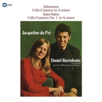 Jacqueline du Pré, Daniel Barenboim, The New Philharmonia Orchestra: Schumann, Saint-Seans, Cello Concerto - Plak