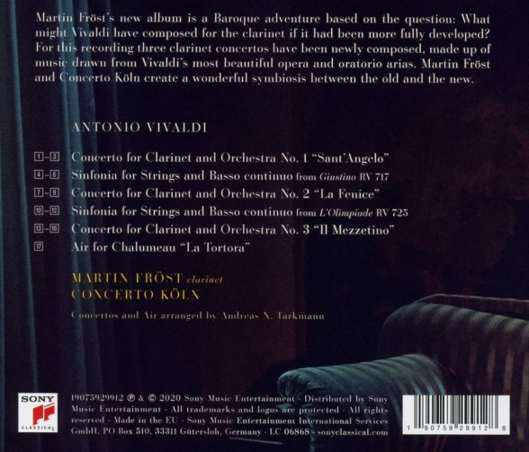 Martin Fröst: Vivaldi - CD Foto #2