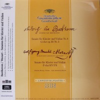 Johanna Martzy: Beethoven: Sonate Für Klavier Und Violine Nr.8 G-Dur Op.30 Nr3; Sonate Für Klavier Und Violine F-Dur Kv 376 - Plak