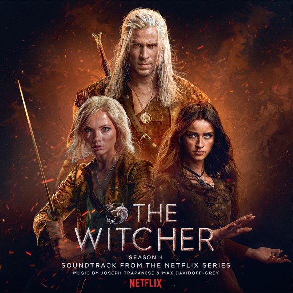 Joseph Trapanese: The Witcher: Season 4 (Limited Edition - Orange & Black Marbled Vinyl) - Plak Foto #1