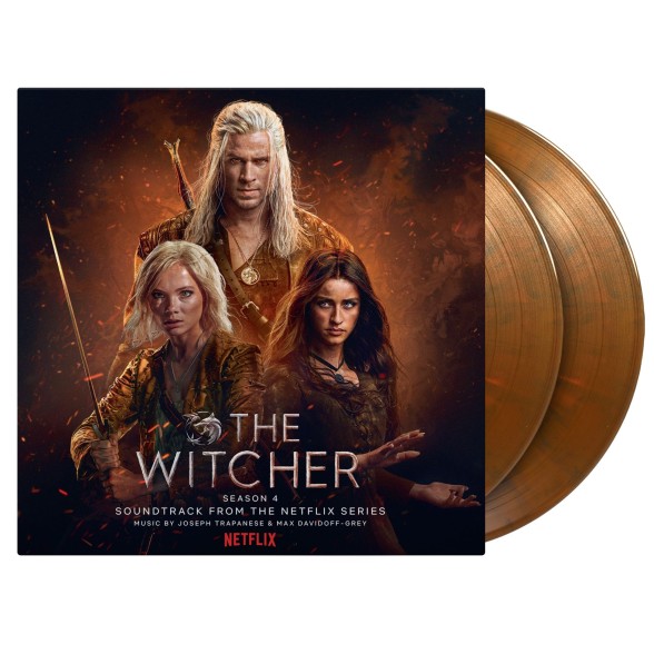 Joseph Trapanese: The Witcher: Season 4 (Limited Edition - Orange & Black Marbled Vinyl) - Plak Foto #2