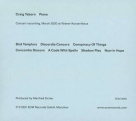 Craig Taborn: Shadow Plays - CD Foto #2