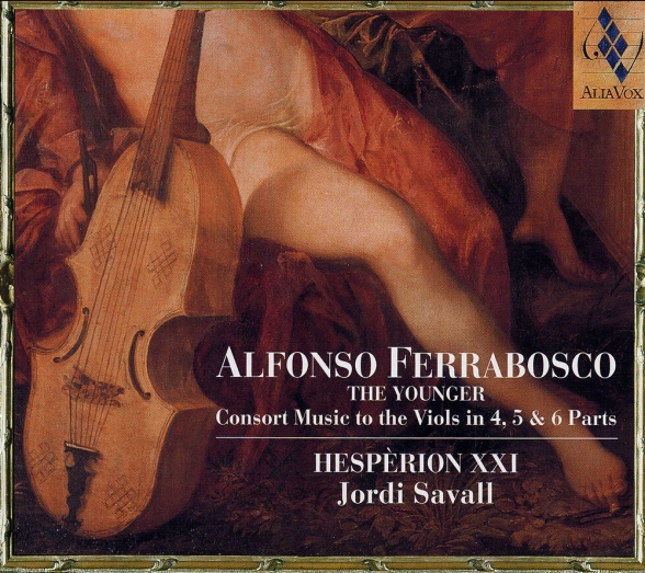 Hespèrion XXI, Jordi Savall: Alfonso Ferrabosco The Younger Consort Music to the viols in 4, 5 & 6 parts - CD Foto #1