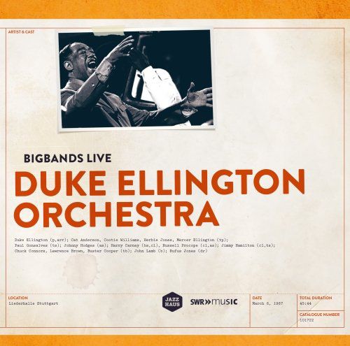 Duke Ellington Orchestra: Bigbands Live-Stuttgart 1967 - Plak Foto #1